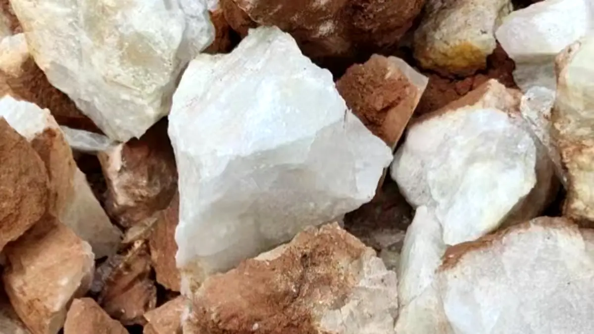 Quartz ore from Jingui’s Myanmar mineral resource