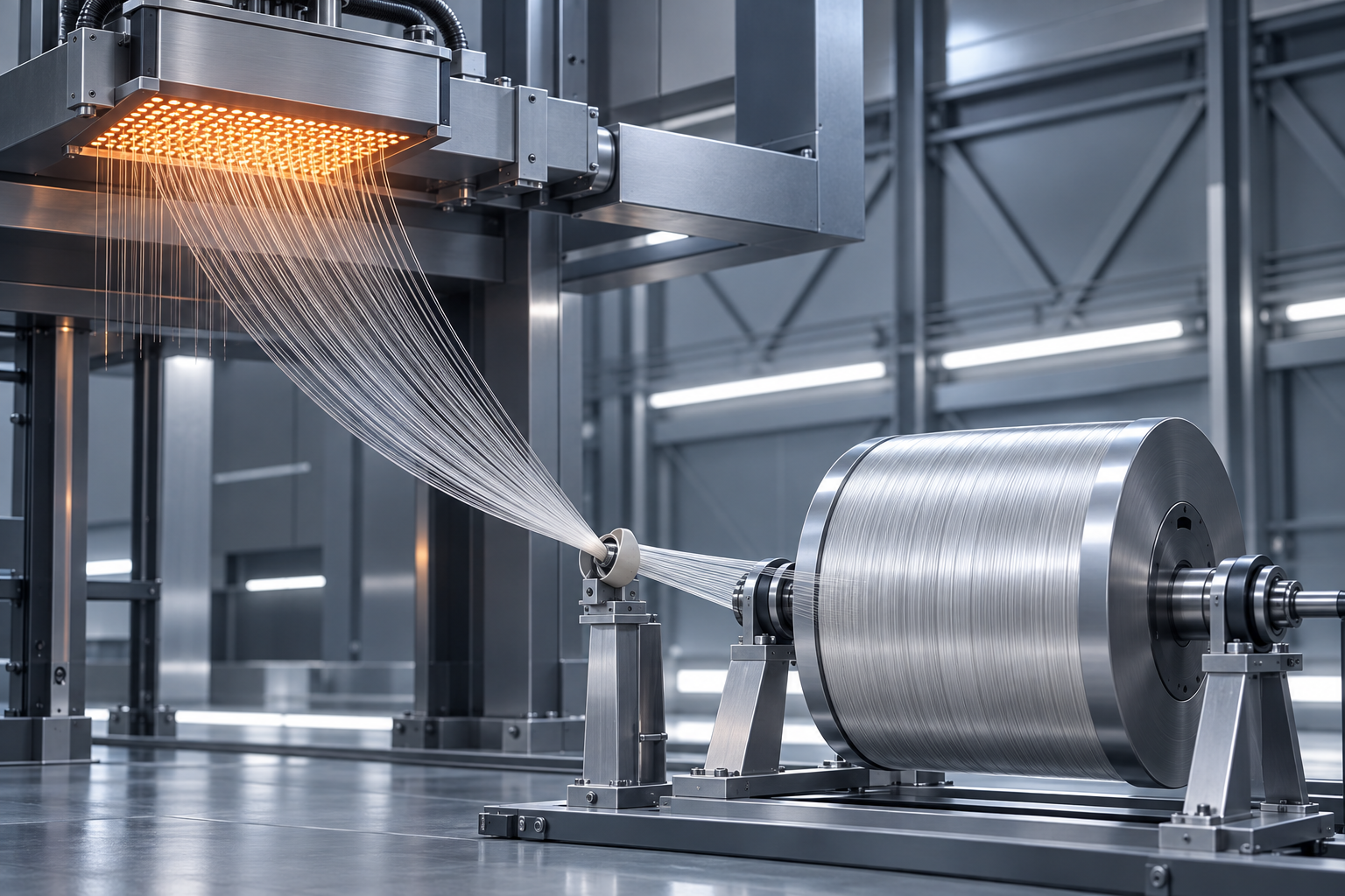 Electronic glass fiber