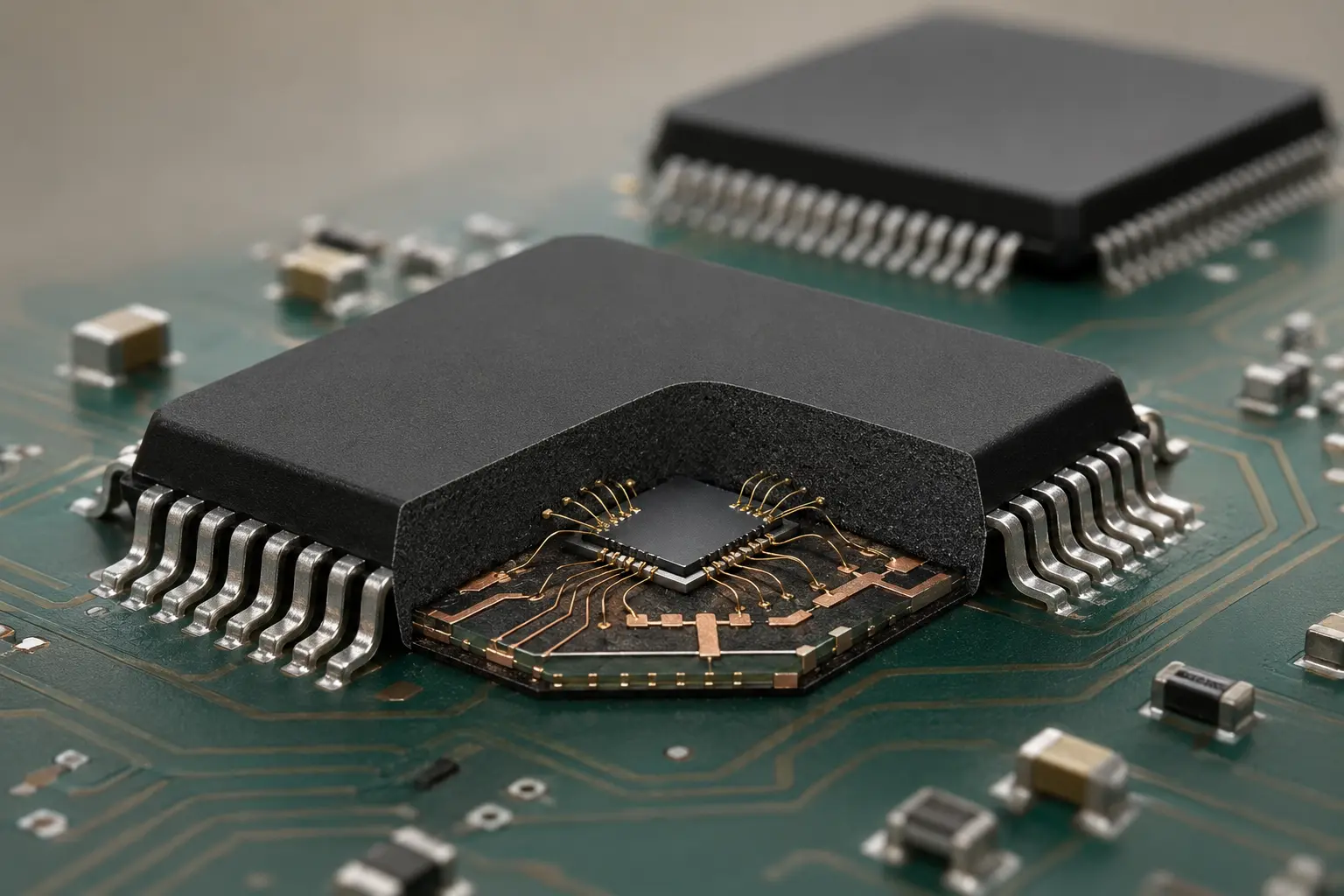 Electronic packaging — application illustration
