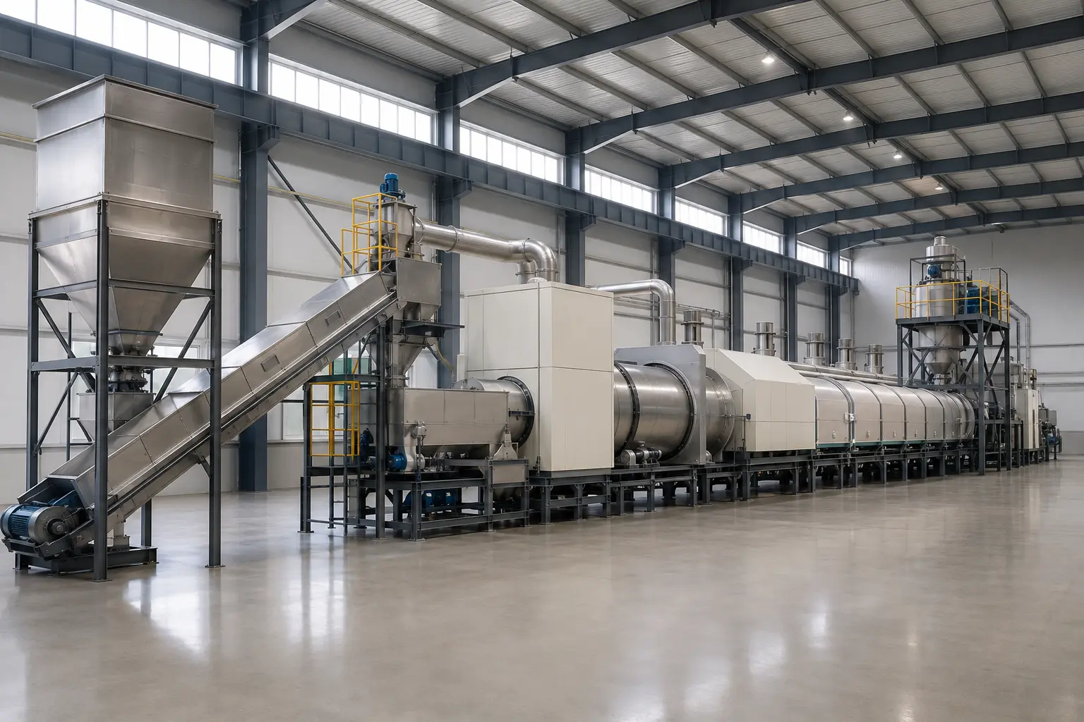 Quartz processing equipment concept